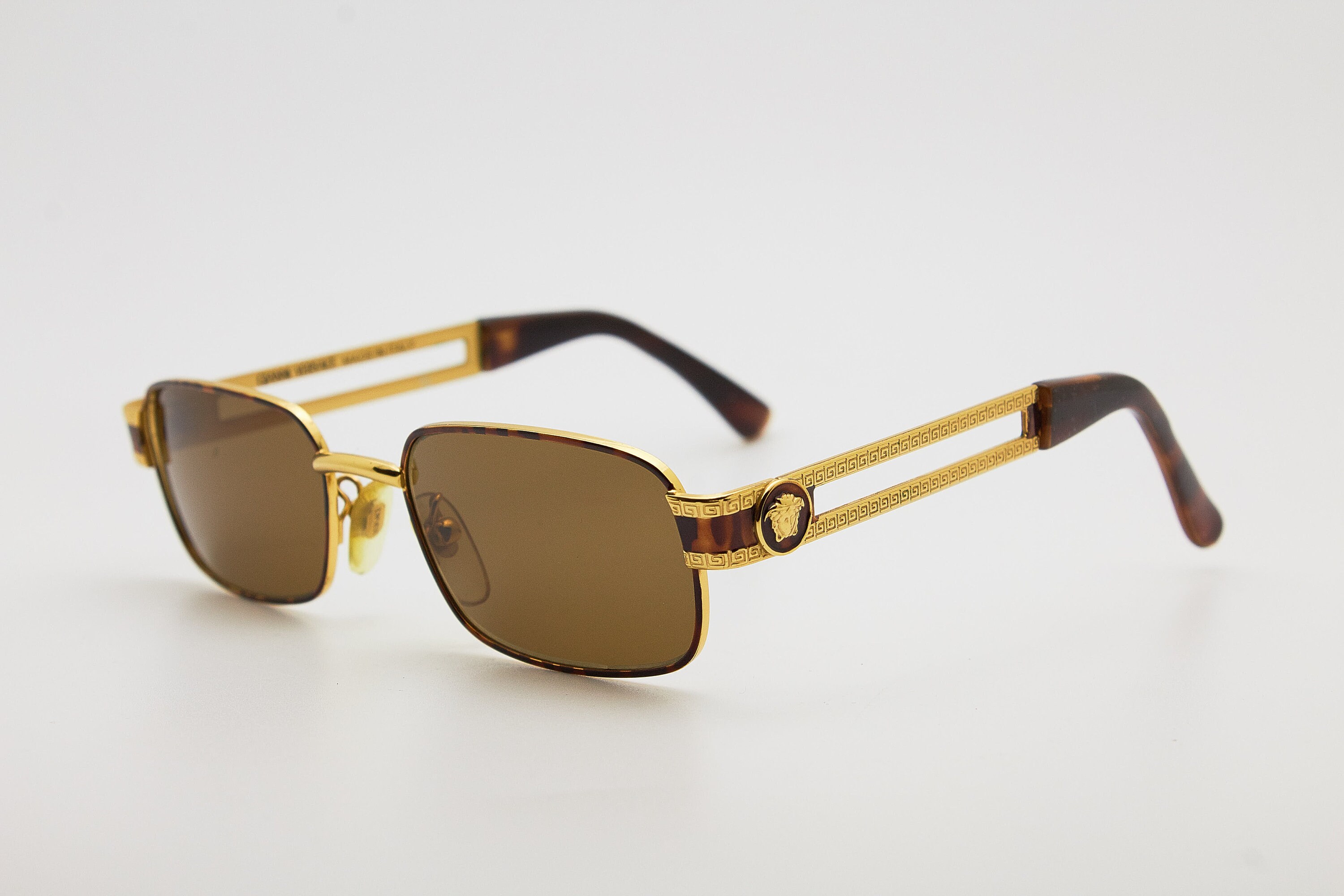 GIANNI VERSACE Mod.s39 Col.55m Gold Medusa Made in Italy Original 