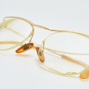 NYLOR Double Gold Laminate golden glasses Original Vintage golden Frame for Sunglasses Made in France Classic Moda 60'-70' gold eyeglasses