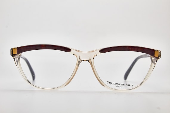 1980s glasses vintage GUY LAROCHE Paris /chunky s… - image 1