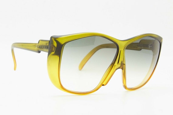 SAPHIRA 4178 Vintage eye glasses 1980s yellow ove… - image 4