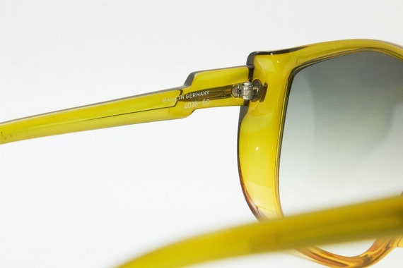 SAPHIRA 4178 Vintage eye glasses 1980s yellow ove… - image 8