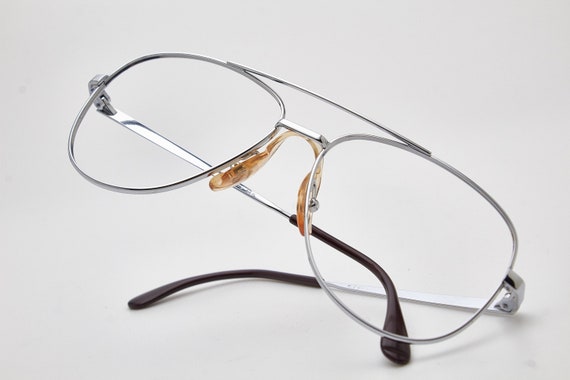 Vintage Man Eyewear BURIS BURISPORT Silver eyegla… - image 10