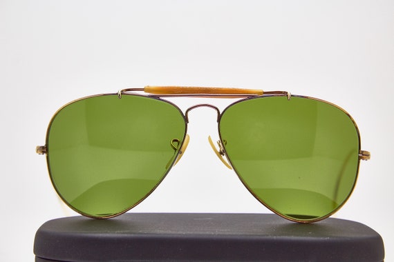 Vintage Sunglasses RAY BAN OUTDOORSMAN 1/30 10k Go Gold Filled - Etsy