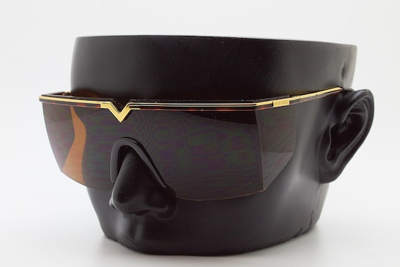 Vintage Sunglasses GIANNI VERSACE Mask Mod.S 90 0… - image 10