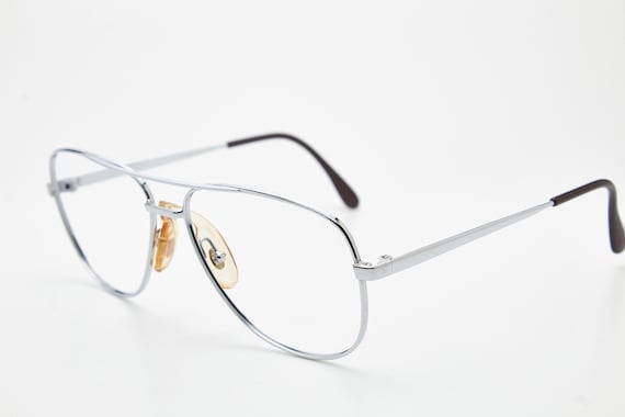 Vintage Man Eyewear BURIS BURISPORT Silver eyegla… - image 2