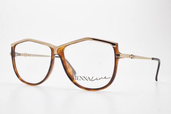 VIENNALINE 1518 Vintage eye glasses 1980s gold me… - image 8