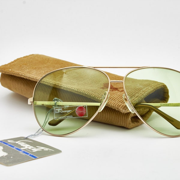 Vintage eye glasses 1980s/SERENGETI sunglasses EYEWEAR 5069M SIMBA /Aviator glasses,oversize sunglasses,pilot sunglasses,80s sunglasses