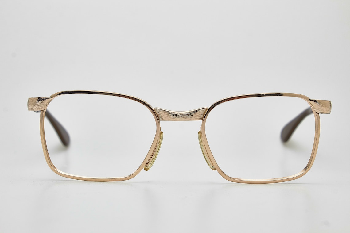 MARWITZ OPTIMA Gold Filled Vintage Glasses Man's Squared - Etsy UK