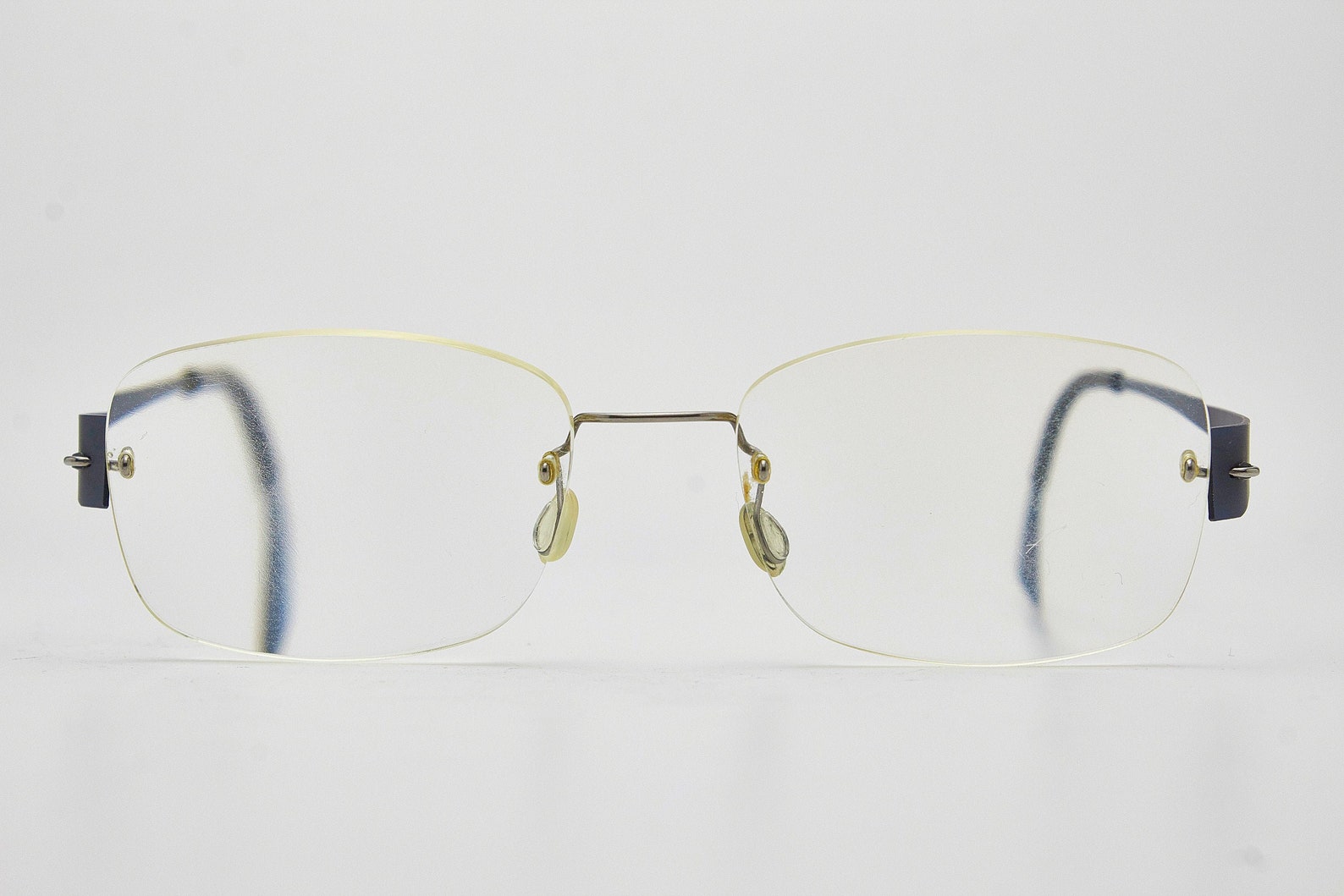 LINDBERG Spirit Titanium Rimless Glasses Woman Blue Matt Color Etsy