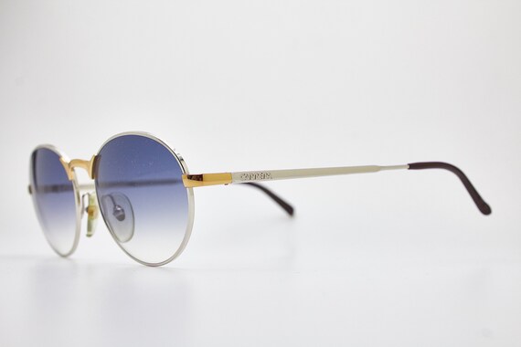 Vintage CARRERA sunglasses gold oval frame golden… - image 5