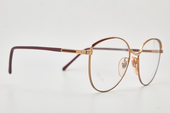 FILOS 3914 Vintage eye glasses 1980s metal plasti… - image 6