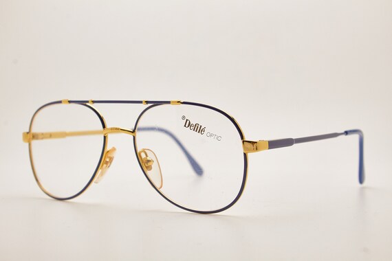 1980s glasses/Men's Vintage Eyewear DEFILE OPTIC … - image 4