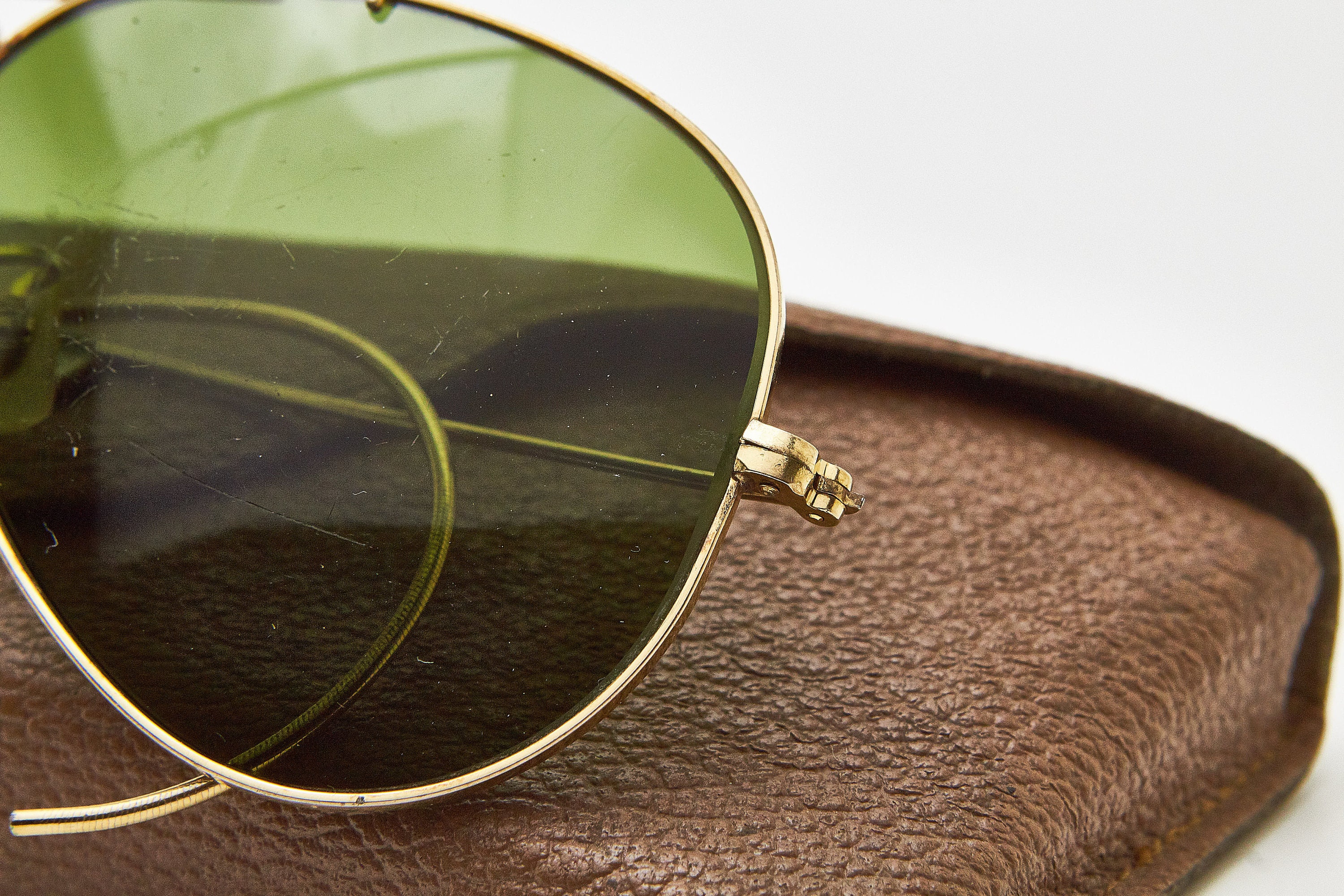 Vintage Eye Glasses 80s/ray BAN OUTDOORSMAN 1/30 10K G.O