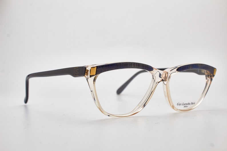 1980s Glasses Vintage GUY LAROCHE Paris Frame/hipster Eyewear/cateye ...