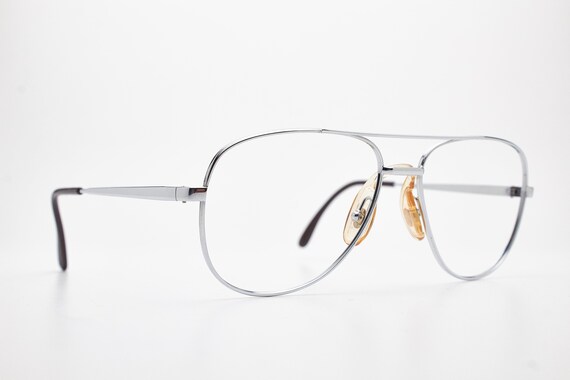 Vintage Man Eyewear BURIS BURISPORT Silver eyegla… - image 5