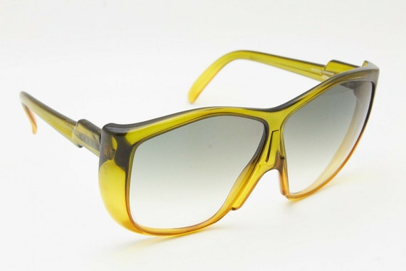 SAPHIRA 4178 Vintage eye glasses 1980s yellow ove… - image 3