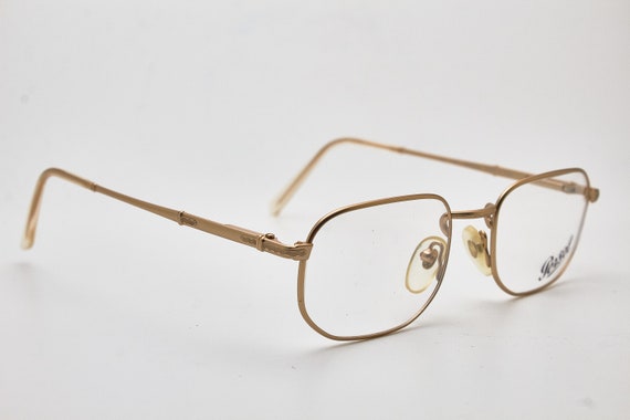 Vintage Metal Glasses Man PERSOL RATTI MAKER 52-2… - image 4