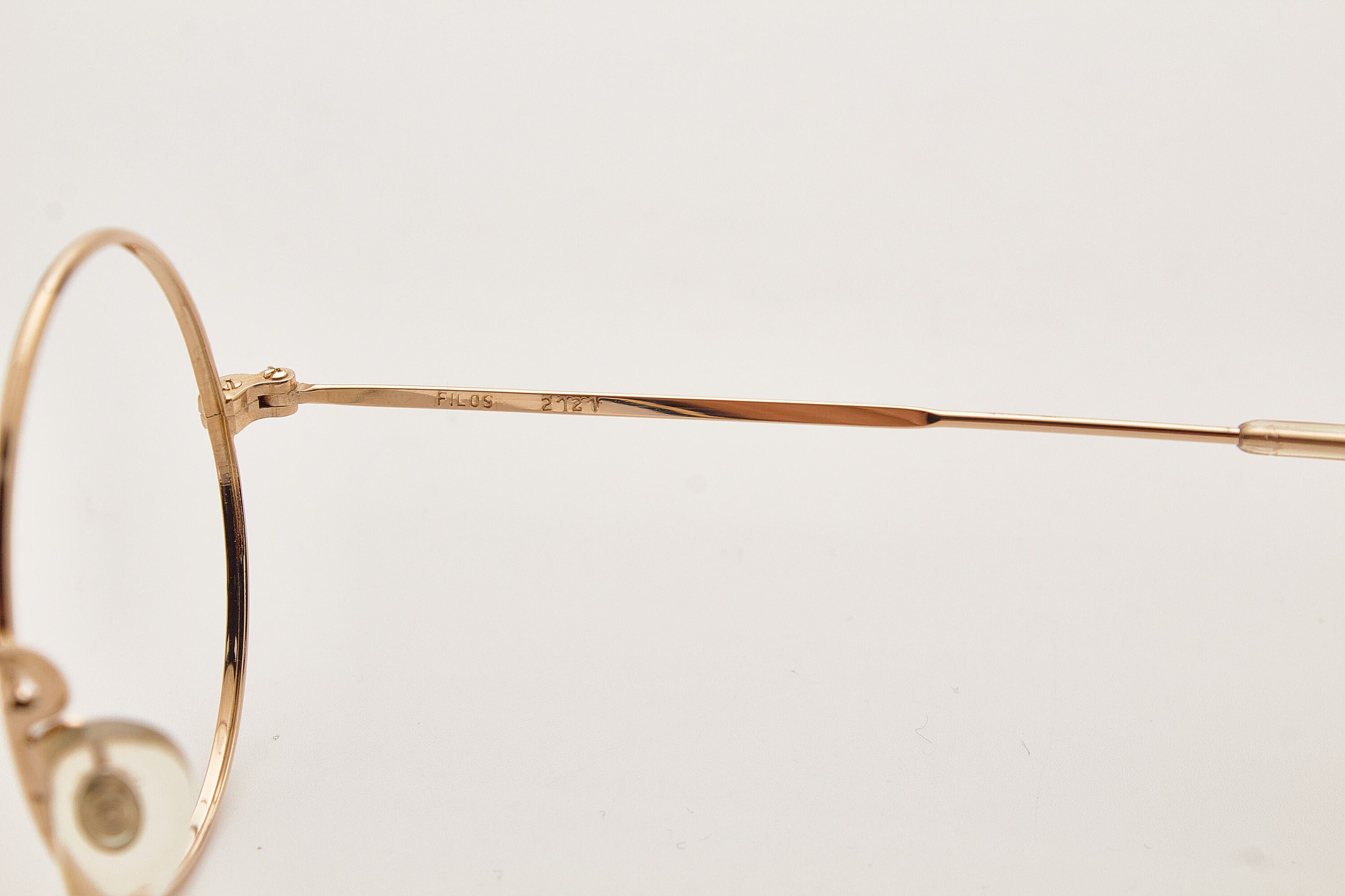Back to 80's Vintage Man Round Eyewear FILOS 2121 46-20 - Etsy