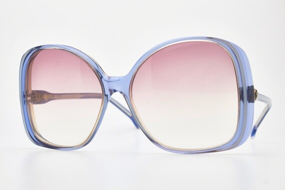 Vintage butterfly sunglasses CREATIONS ORLY overs… - image 9