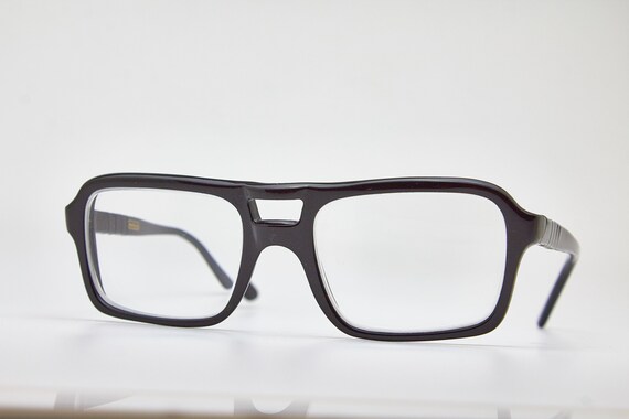 Vintage PERSOL RATTI 6152H Black Square Vintage M… - image 10