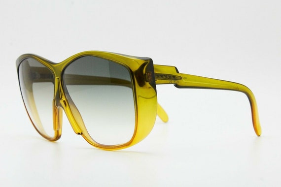 SAPHIRA 4178 Vintage eye glasses 1980s yellow ove… - image 5