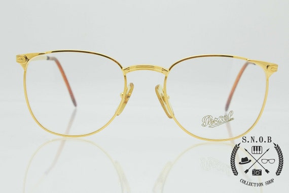 Occhiali da sole vintage da uomo PERSOL RATTI ALYA 51 18KGold | Etsy Italia