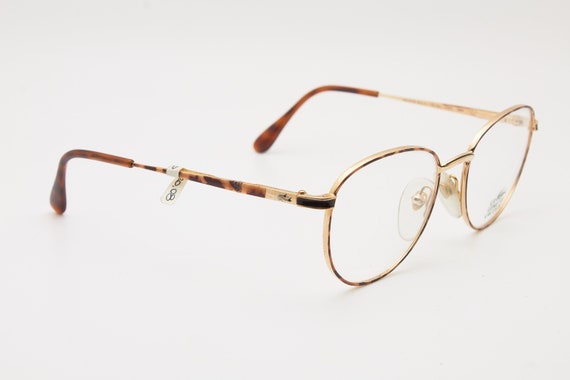 LACOSTE glasses 913F brown gold frame/Hipster eye… - image 3