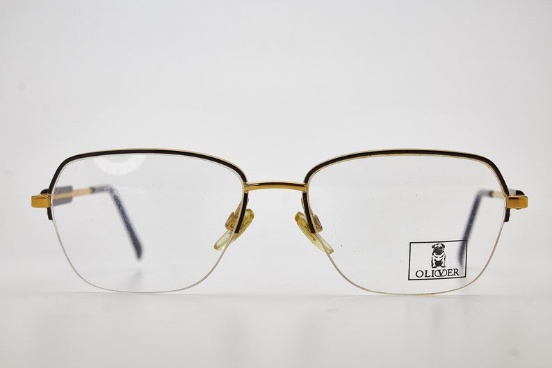 OLIVER by VALENTINO 1320 Original Vintage Square Frame from Sunglasses Classic Round Eyeglasses Glasses NOS Montatura Occhiali