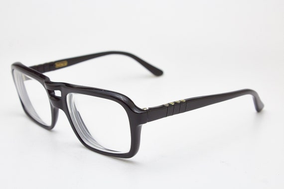 Vintage PERSOL RATTI 6152H Black Square Vintage M… - image 2