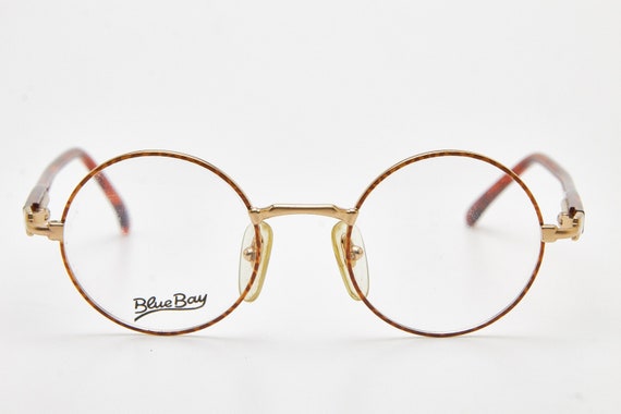 BLUE BAY INNSBRUCK Aq 45-20 brown & golden glasse… - image 1