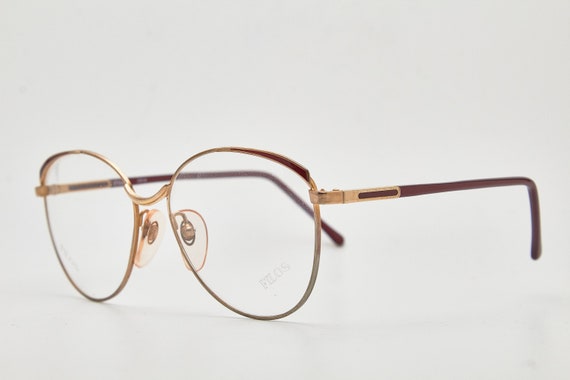 FILOS 3914 Vintage eye glasses 1980s metal plasti… - image 4