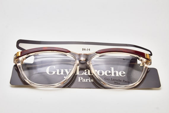 1980s glasses vintage GUY LAROCHE Paris /chunky s… - image 2
