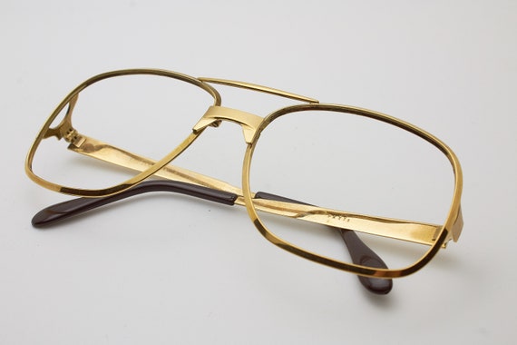 Vintage Eyewear PERSOL Ratti 761 18kt Gold Sungla… - image 8