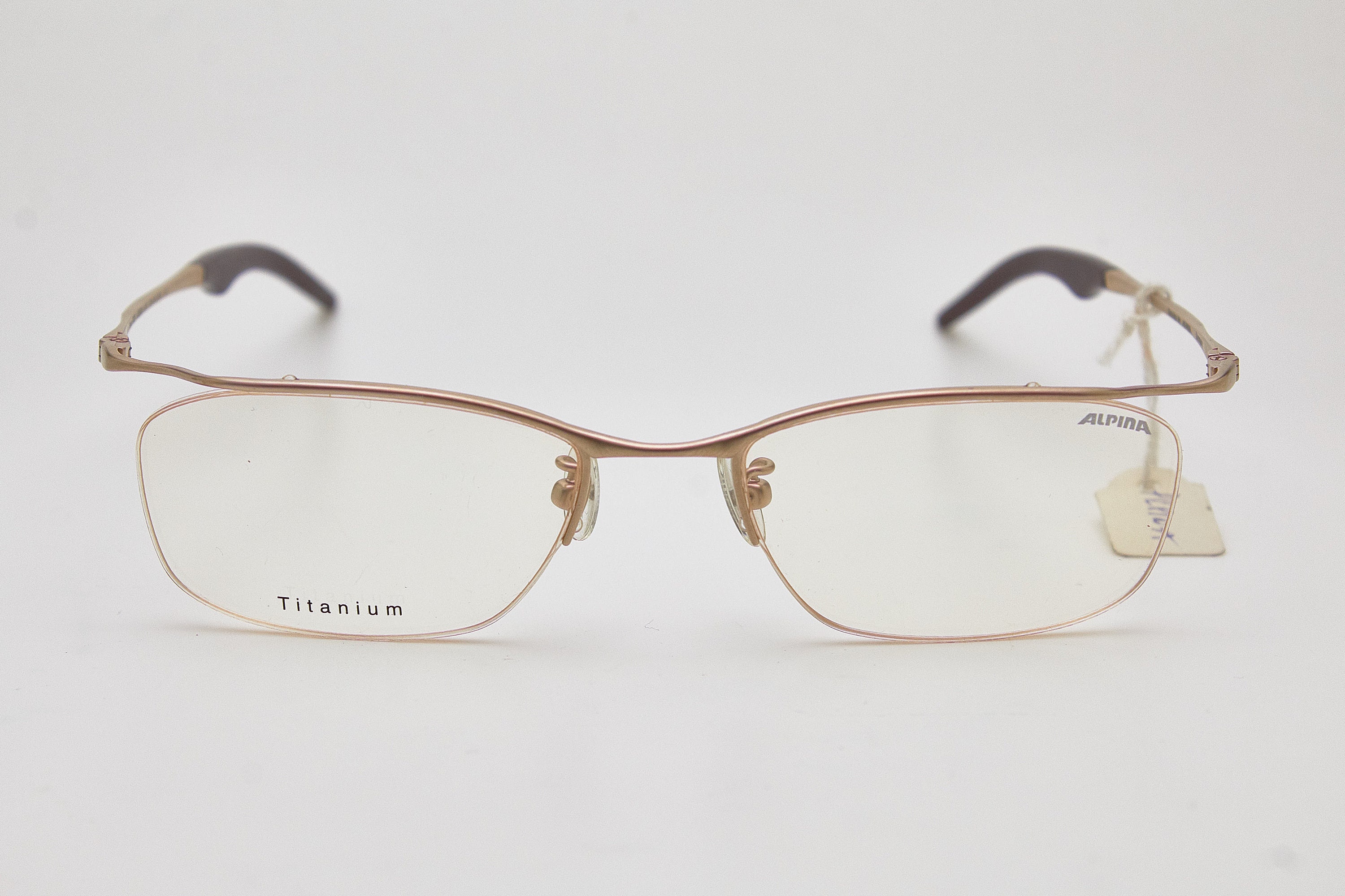 Vintage Glasses ALPINA M1 Titan F02 Sport Rare Titanium Half | Etsy