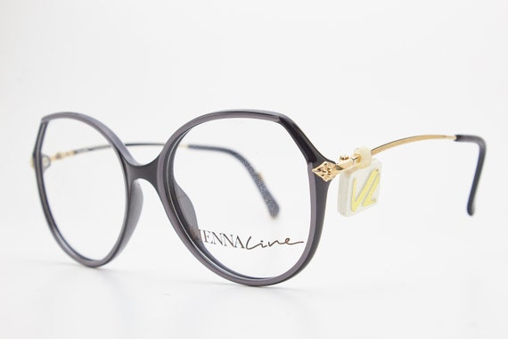 VIENNALINE 1375 Vintage eye glasses 1980s gold me… - image 2