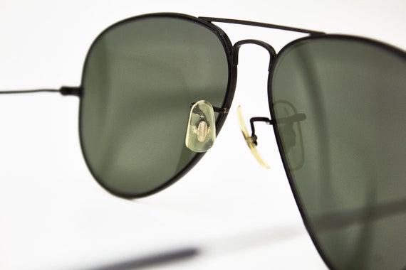 Vintage eye glasses 80s/RAY BAN AVIATOR 58 Bausch… - image 5