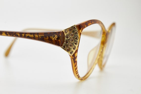 VIENNALINE 1528 Vintage eye glasses 1980s gold me… - image 5