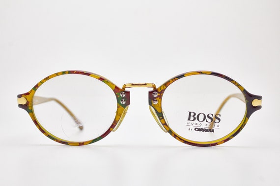 HUGO BOSS by CARRERA 5105 35 Vintage Round Man Glasses Frame - Etsy  Australia