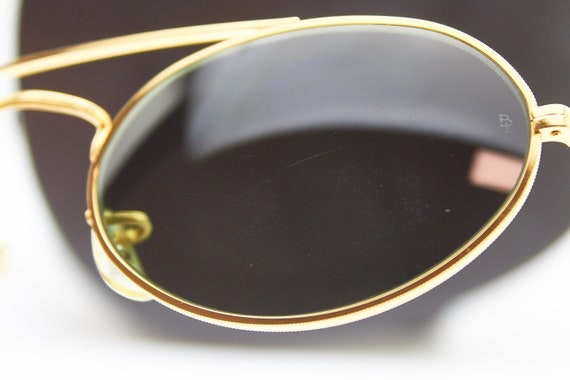 Vintage eye glasses 80s/RAY BAN W1534 Oval Bausch… - image 9