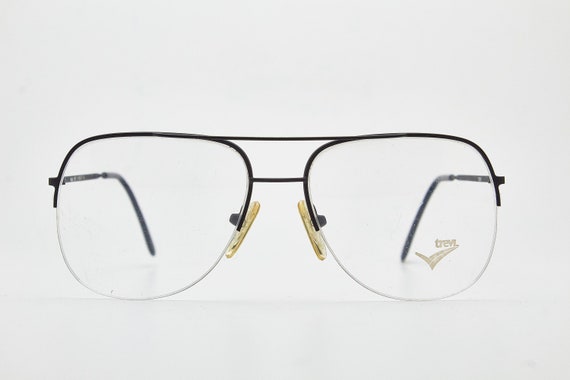 Man Vintage Metal Eyewear TREVI 005 Made in Italy… - image 1