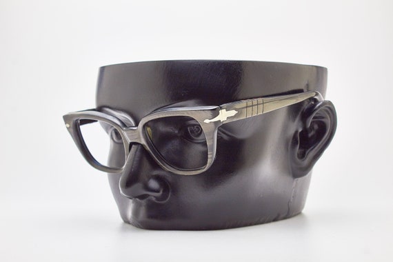 Vintage PERSOL RATTI Black / Brown Square Vintage… - image 10