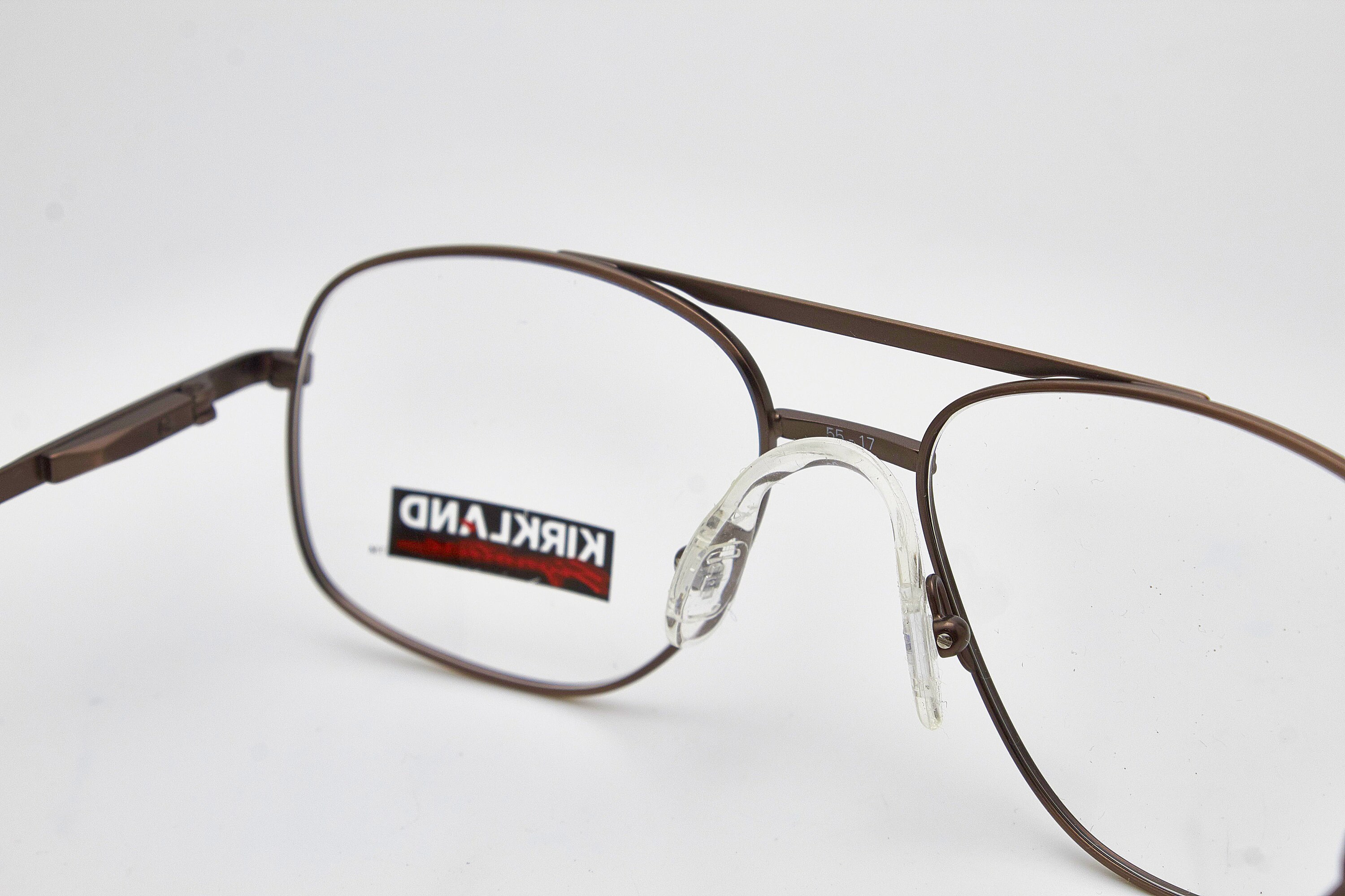 Vintage Man Glasses KIRKLAND SIGNATURE 685 Man's Square Metal