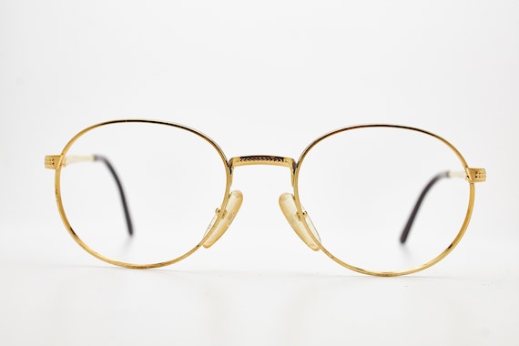 Dior round frame glasses hotsell