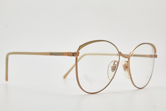 FILOS 3914 Vintage eye glasses 1980s metal plasti… - image 5