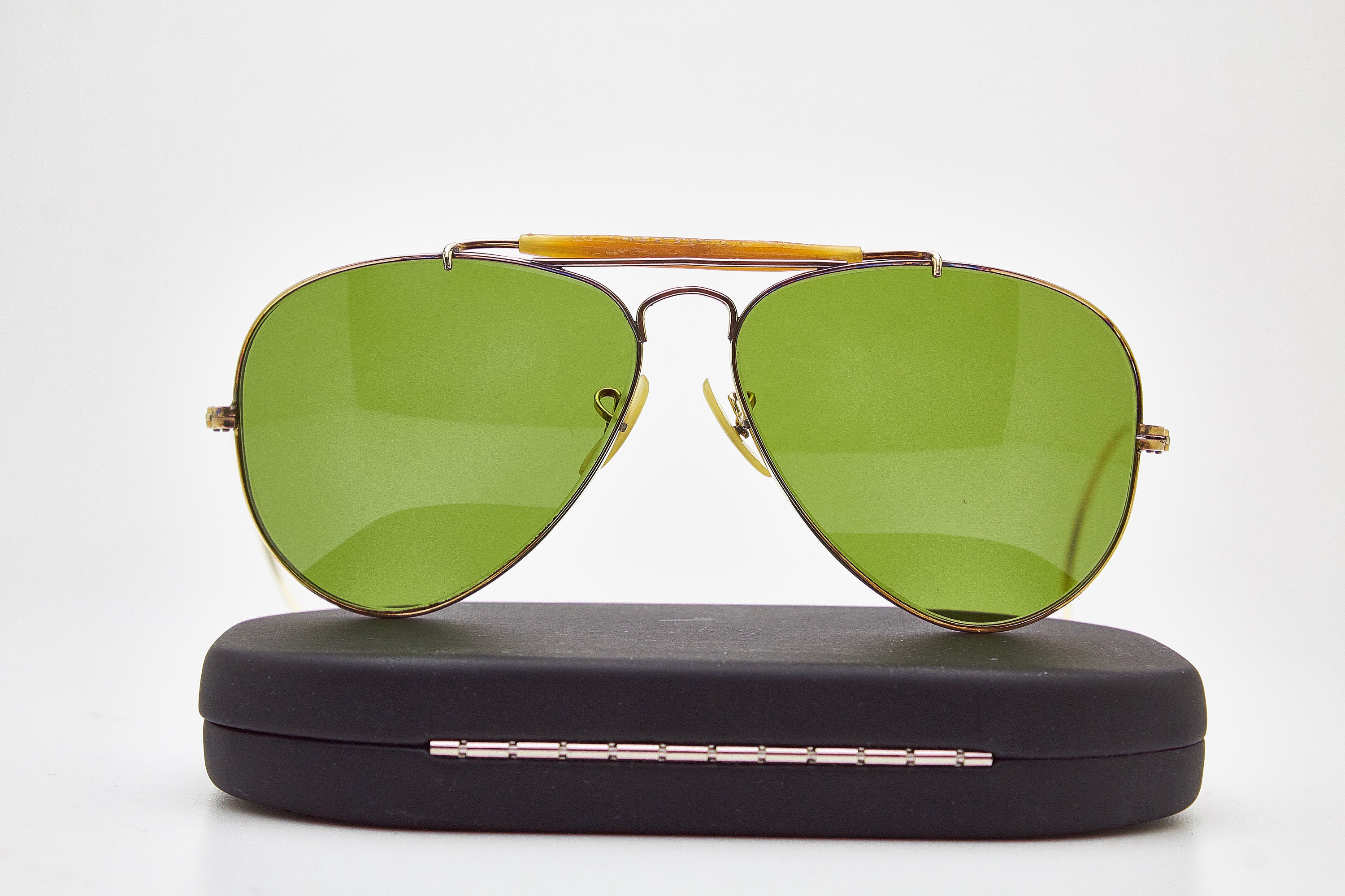 Vintage Sunglasses RAY BAN OUTDOORSMAN 1/30 10k Go Gold Filled - Etsy
