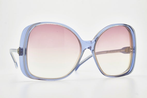 Vintage butterfly sunglasses CREATIONS ORLY overs… - image 5