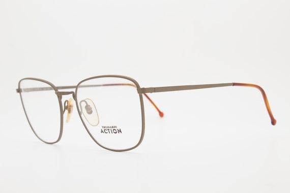 square eyeglasses TRUSSARDI ACTION ATR5 metal fra… - image 3