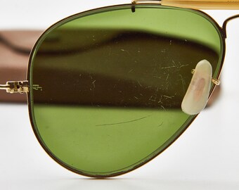 Vintage Eye Glasses 80s/ray BAN OUTDOORSMAN 1/30 10K G.O