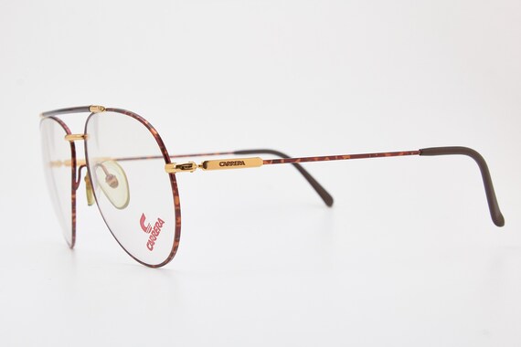 Vintage Eye Glasses 1980s CARRERA 5349 41 62-15 1… - image 5