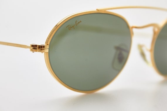 Vintage eye glasses 80s/RAY BAN W1534 Oval Bausch… - image 8